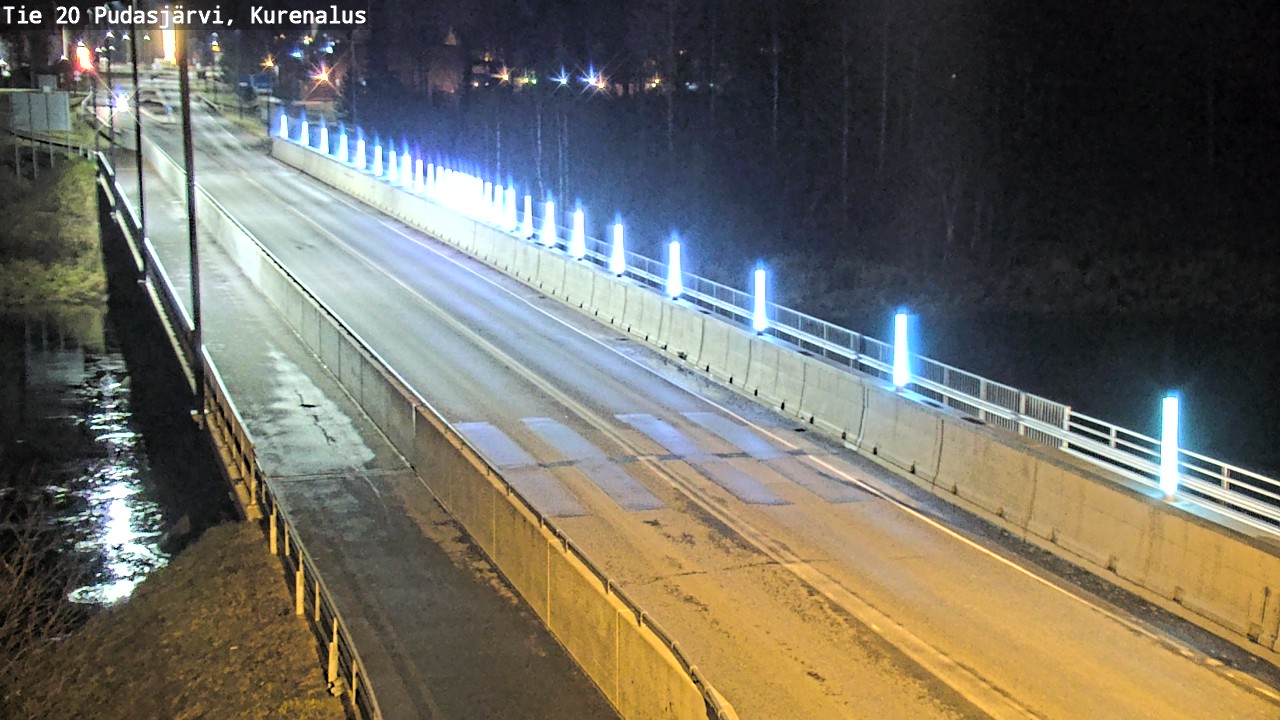 Kelikamerat Kuva Tie 20 Pudasjärvi, Kurenalus, Pudasjärvi, Pohjois-Pohjanmaa