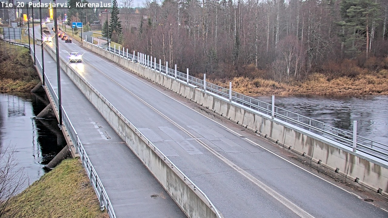 Kelikamerat Kuva Tie 20 Pudasjärvi, Kurenalus, Pudasjärvi, Pohjois-Pohjanmaa