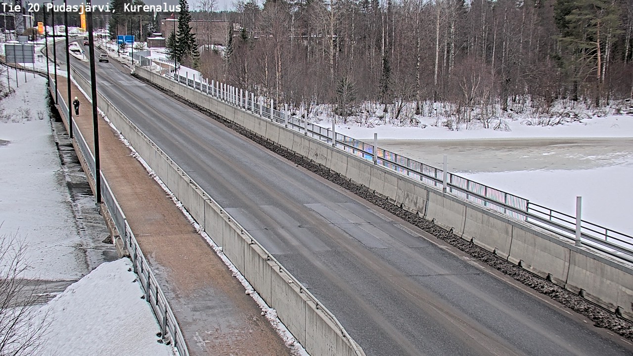 Kelikamerat Kuva Tie 20 Pudasjärvi, Kurenalus, Pudasjärvi, Pohjois-Pohjanmaa
