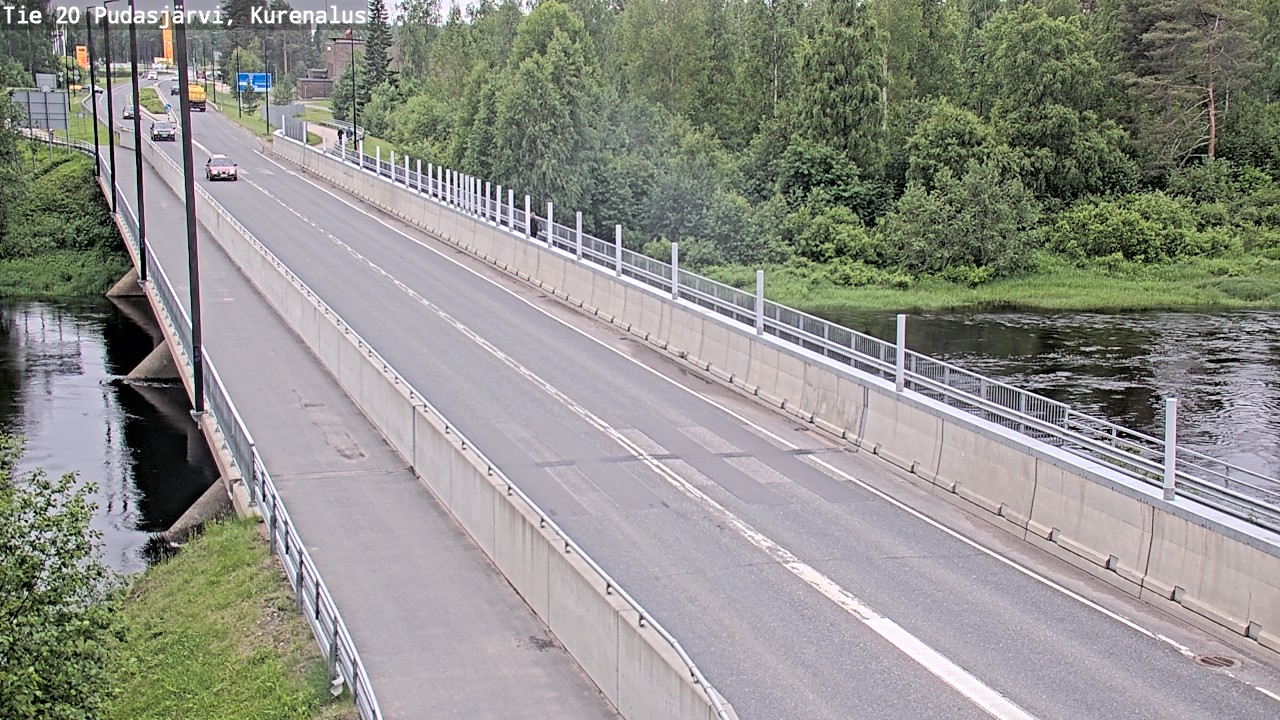 Kelikamerat Kuva Tie 20 Pudasjärvi, Kurenalus, Pudasjärvi, Pohjois-Pohjanmaa