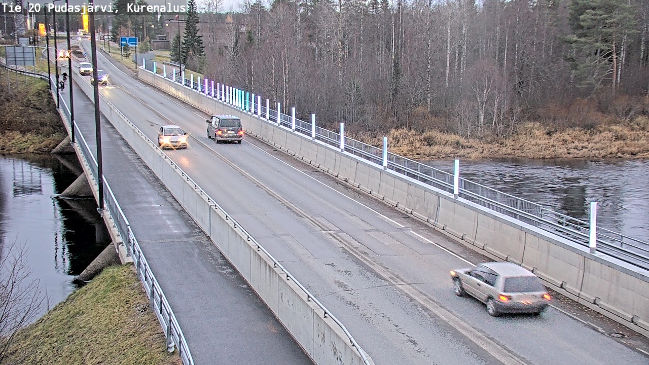 Kelikamerat Kuva Tie 20 Pudasjärvi, Kurenalus, Pudasjärvi, Pohjois-Pohjanmaa