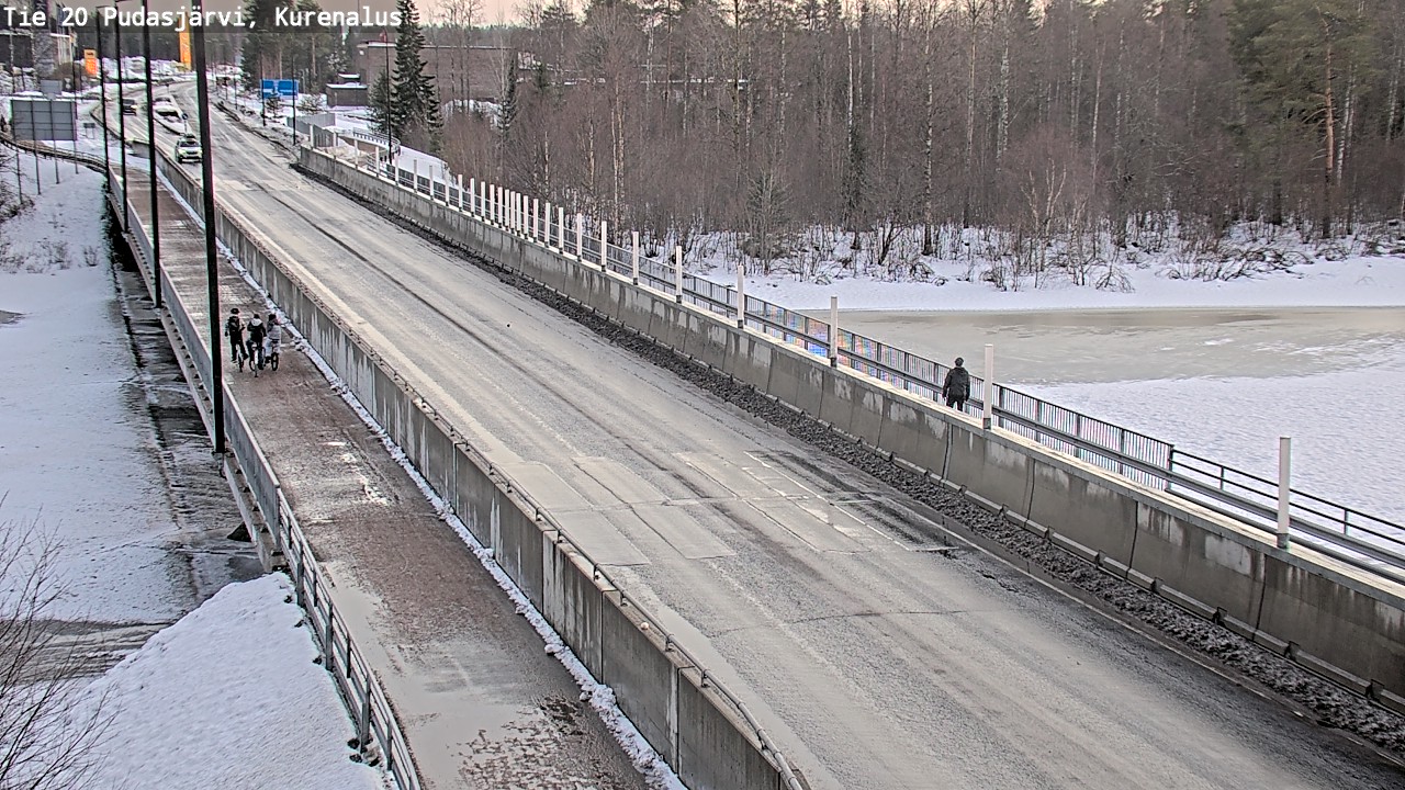 Kelikamerat Kuva Tie 20 Pudasjärvi, Kurenalus, Pudasjärvi, Pohjois-Pohjanmaa