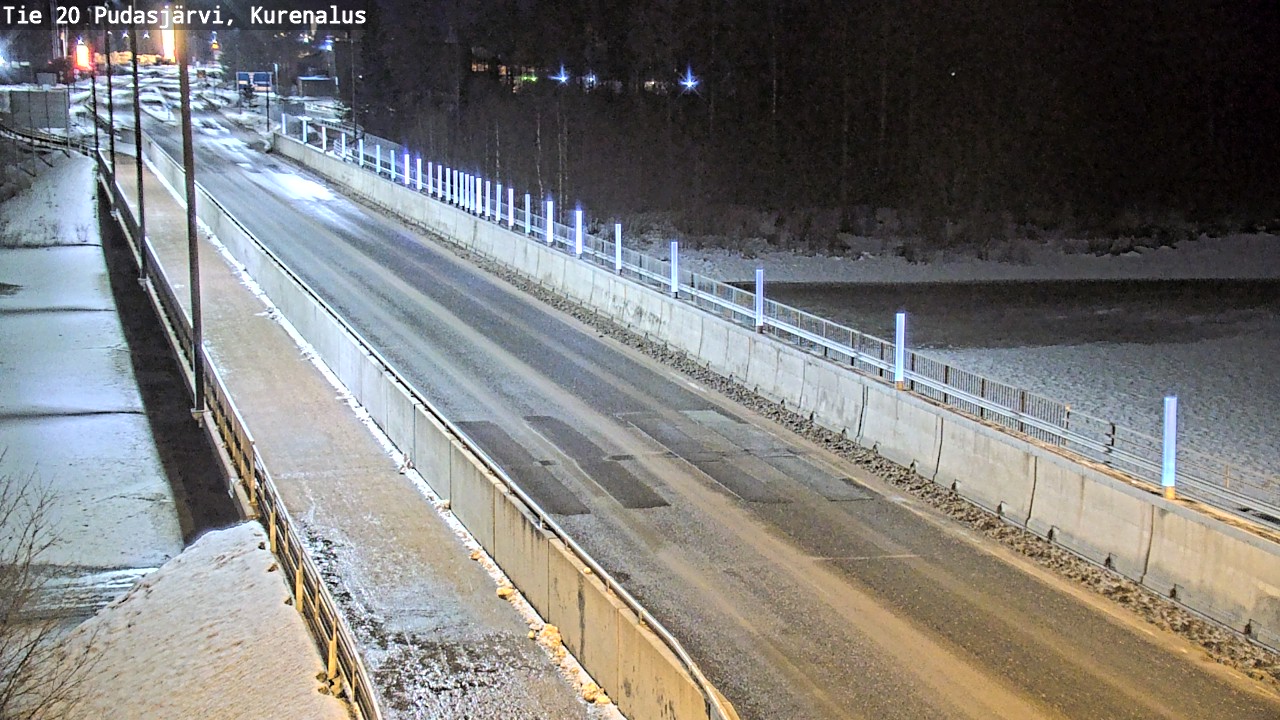 Kelikamerat Kuva Tie 20 Pudasjärvi, Kurenalus, Pudasjärvi, Pohjois-Pohjanmaa