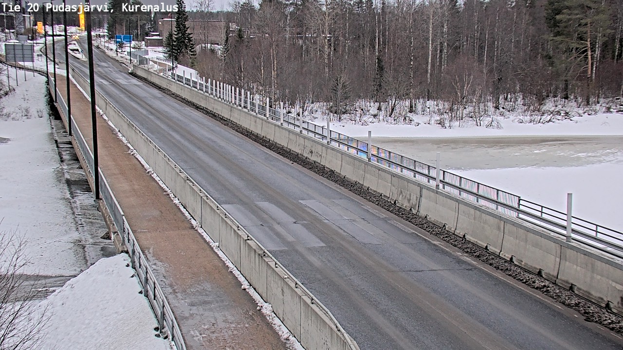Kelikamerat Kuva Tie 20 Pudasjärvi, Kurenalus, Pudasjärvi, Pohjois-Pohjanmaa