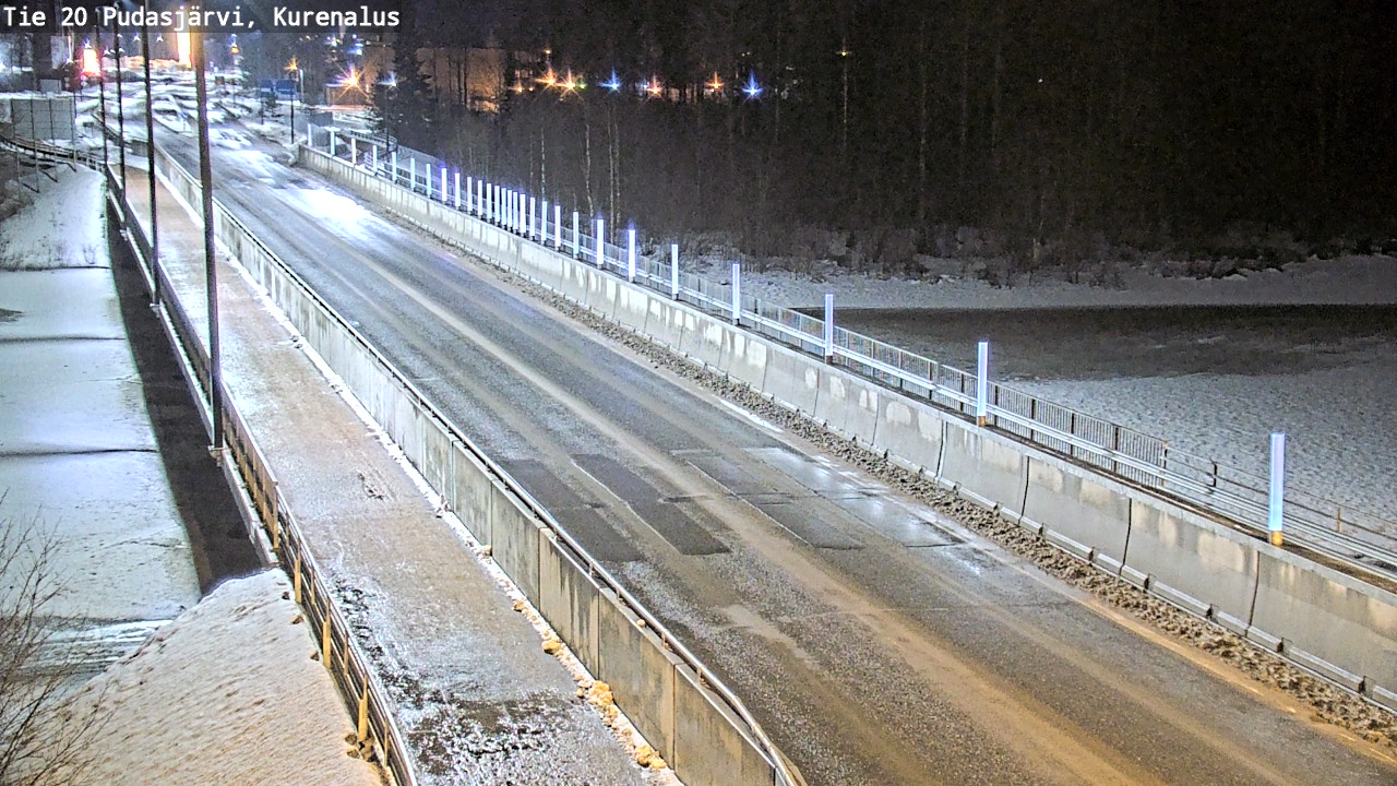 Kelikamerat Kuva Tie 20 Pudasjärvi, Kurenalus, Pudasjärvi, Pohjois-Pohjanmaa