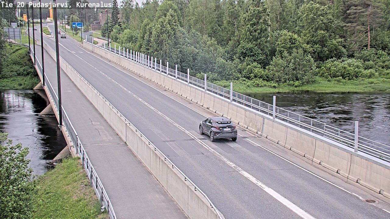 Kelikamerat Kuva Tie 20 Pudasjärvi, Kurenalus, Pudasjärvi, Pohjois-Pohjanmaa