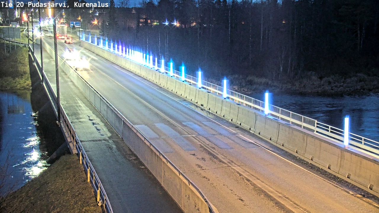 Kelikamerat Kuva Tie 20 Pudasjärvi, Kurenalus, Pudasjärvi, Pohjois-Pohjanmaa