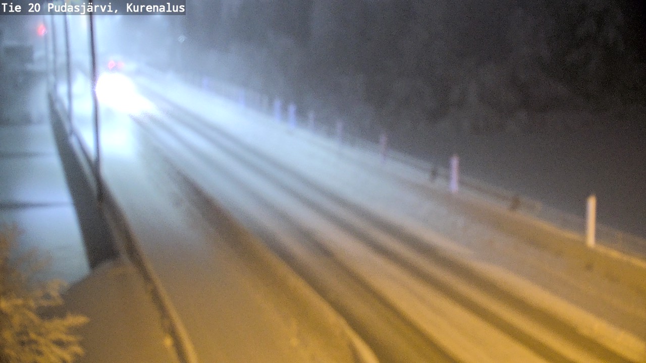 Kelikamerat Kuva Tie 20 Pudasjärvi, Kurenalus, Pudasjärvi, Pohjois-Pohjanmaa