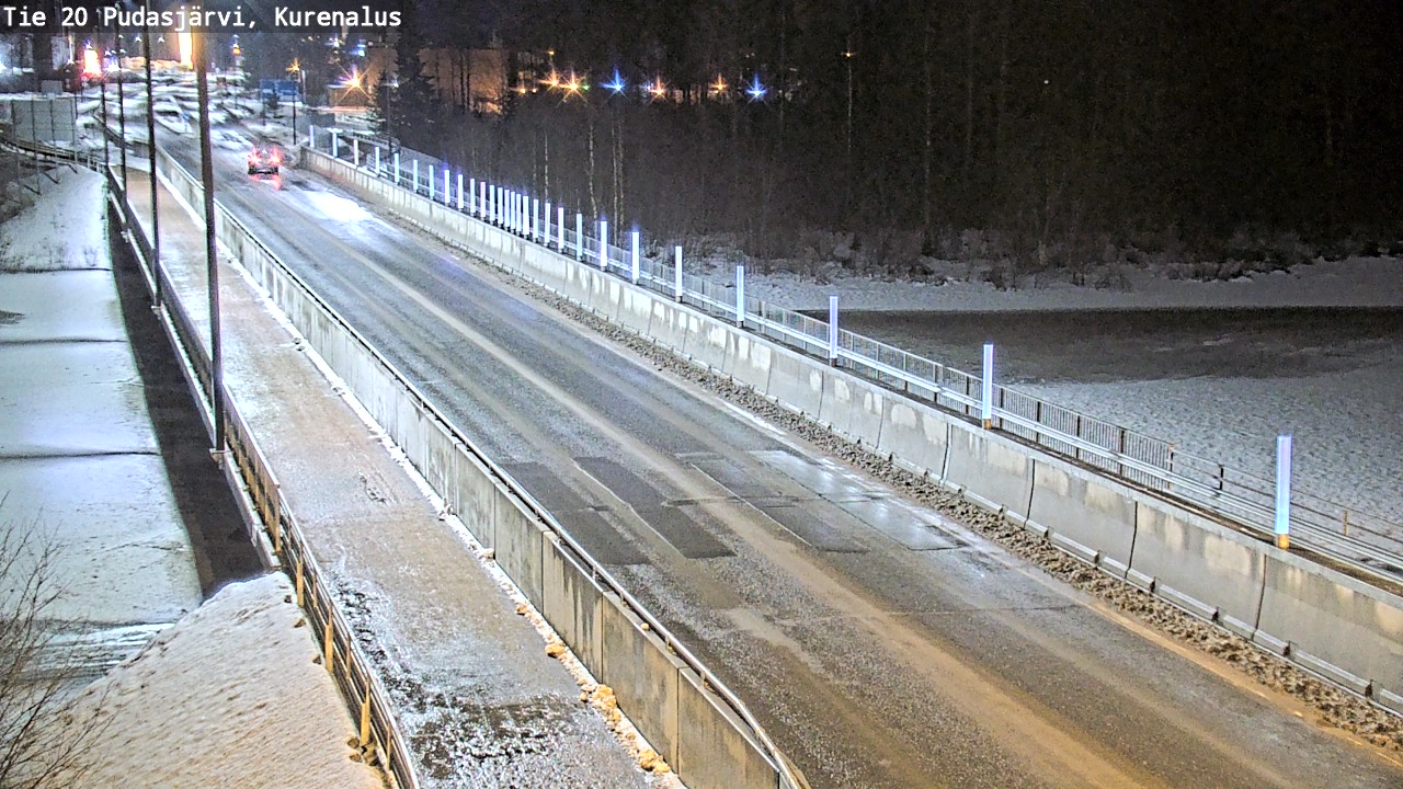 Kelikamerat Kuva Tie 20 Pudasjärvi, Kurenalus, Pudasjärvi, Pohjois-Pohjanmaa