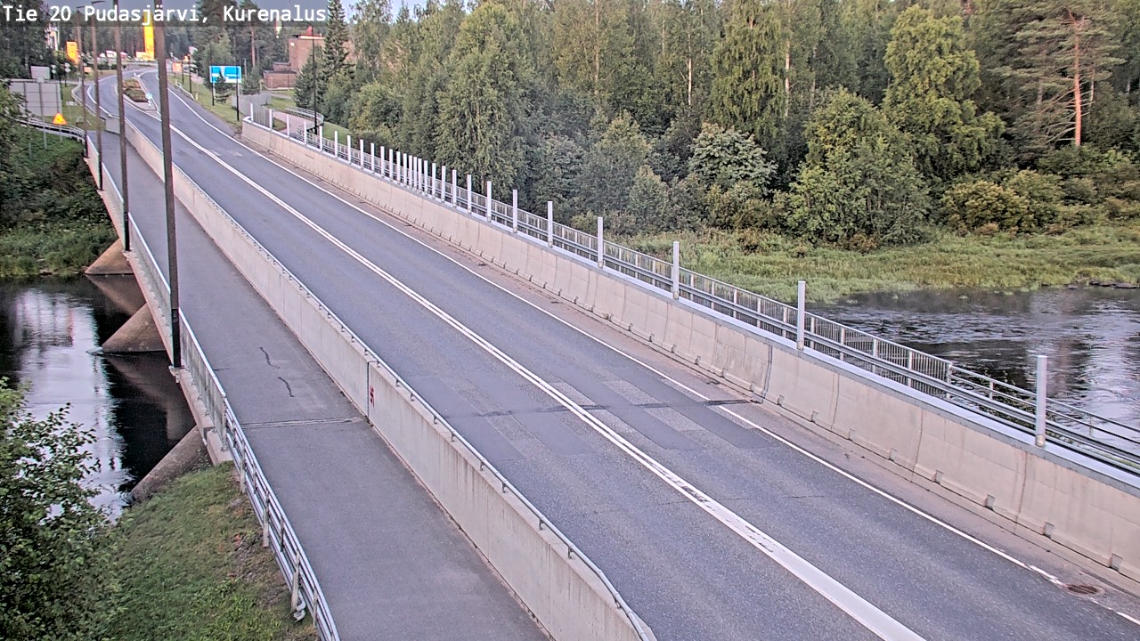 Kelikamerat Kuva Tie 20 Pudasjärvi, Kurenalus, Pudasjärvi, Pohjois-Pohjanmaa