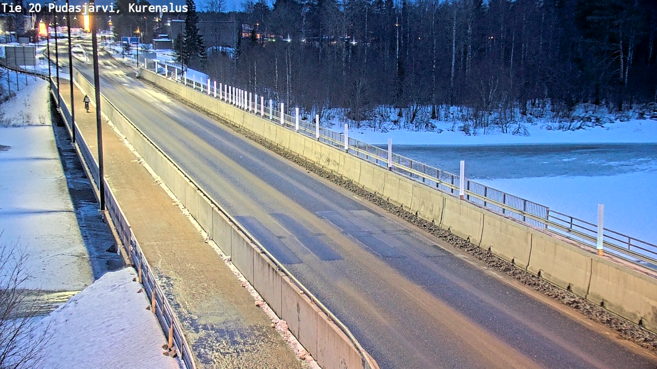 Kelikamerat Kuva Tie 20 Pudasjärvi, Kurenalus, Pudasjärvi, Pohjois-Pohjanmaa