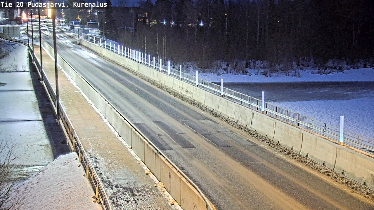 Kelikamerat Kuva Tie 20 Pudasjärvi, Kurenalus, Pudasjärvi, Pohjois-Pohjanmaa