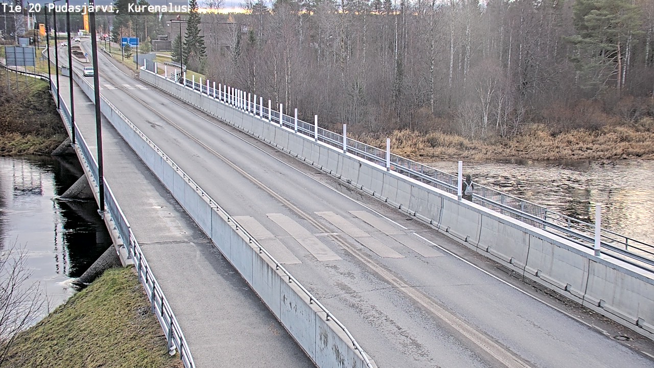 Kelikamerat Kuva Tie 20 Pudasjärvi, Kurenalus, Pudasjärvi, Pohjois-Pohjanmaa