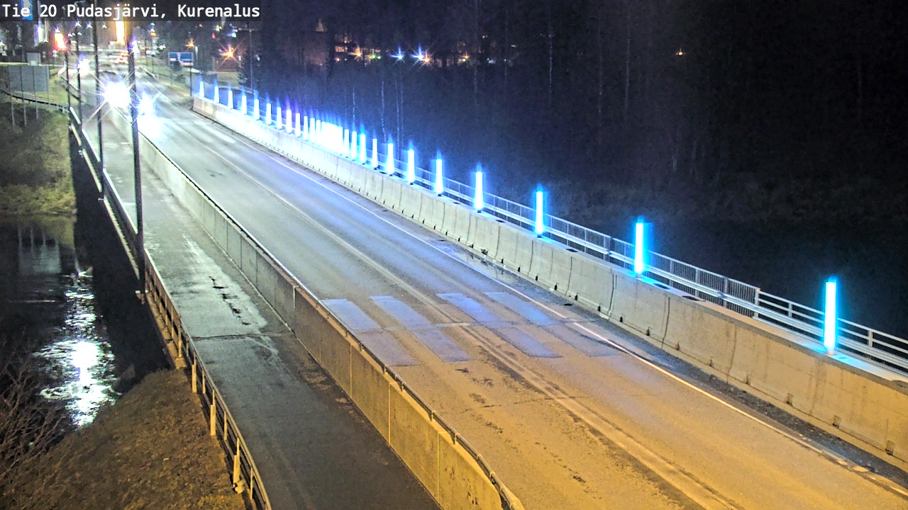 Kelikamerat Kuva Tie 20 Pudasjärvi, Kurenalus, Pudasjärvi, Pohjois-Pohjanmaa