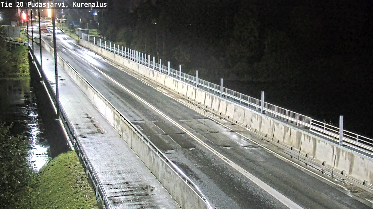 Weather Camera Image Road 20 Pudasjärvi, Kurenalus, Pudasjärvi, Pohjois-Pohjanmaa