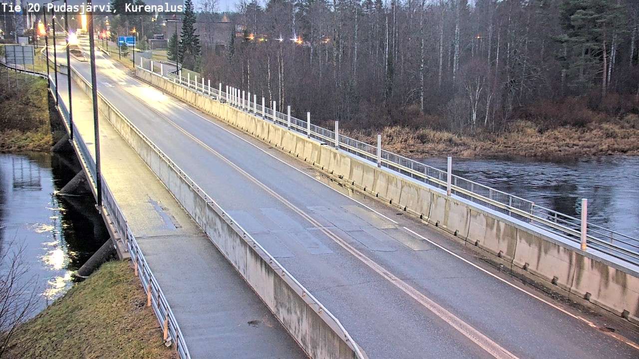 Kelikamerat Kuva Tie 20 Pudasjärvi, Kurenalus, Pudasjärvi, Pohjois-Pohjanmaa