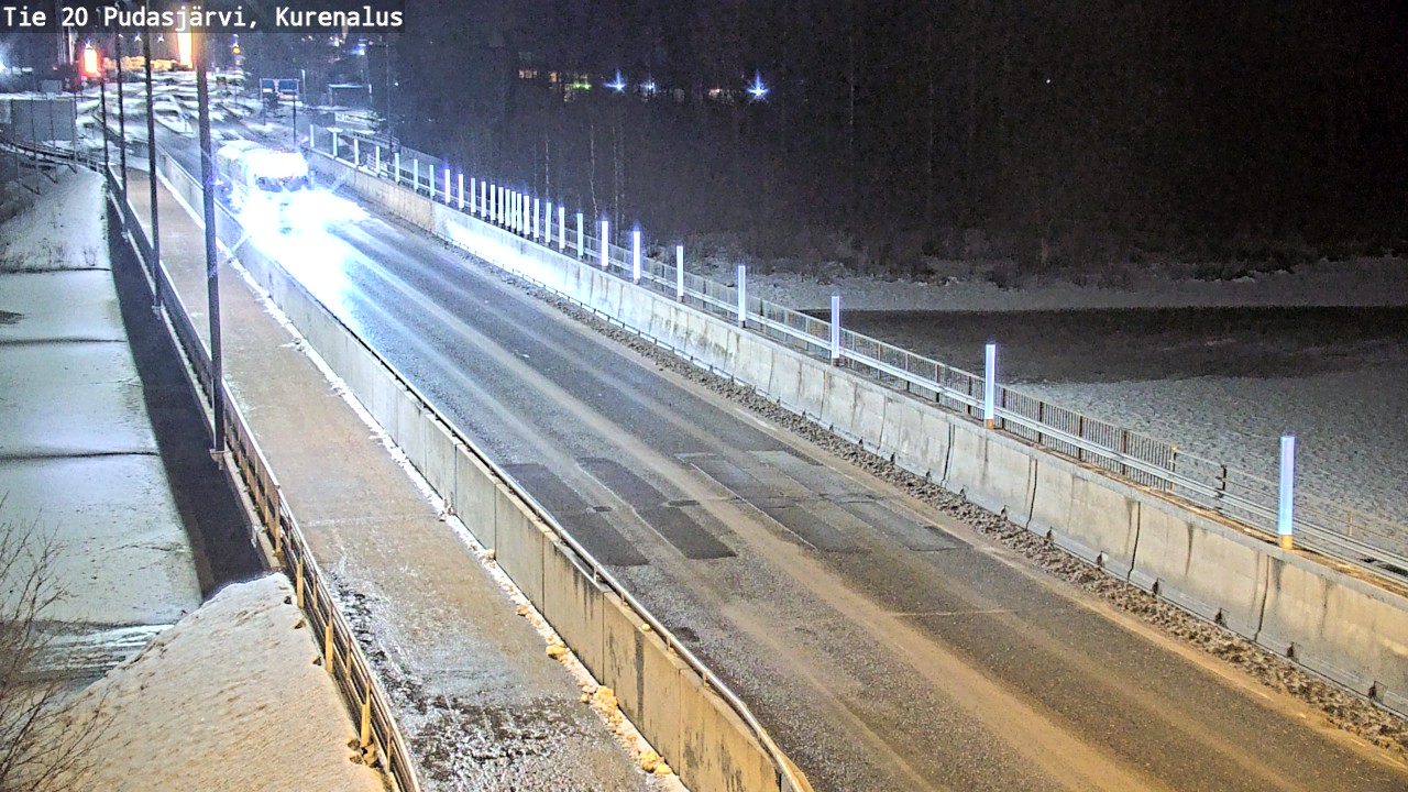 Kelikamerat Kuva Tie 20 Pudasjärvi, Kurenalus, Pudasjärvi, Pohjois-Pohjanmaa