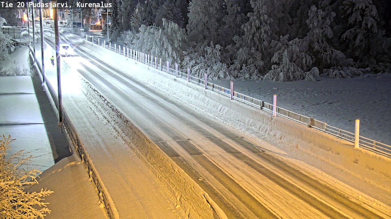 Kelikamerat Kuva Tie 20 Pudasjärvi, Kurenalus, Pudasjärvi, Pohjois-Pohjanmaa