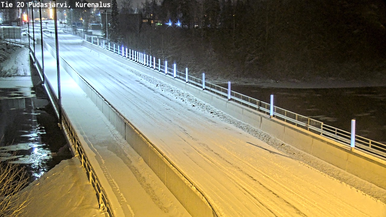 Kelikamerat Kuva Tie 20 Pudasjärvi, Kurenalus, Pudasjärvi, Pohjois-Pohjanmaa