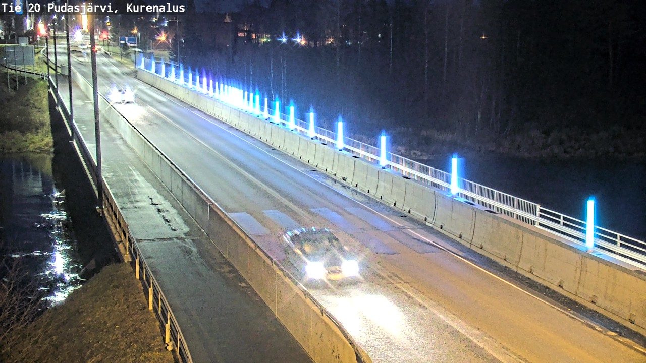 Kelikamerat Kuva Tie 20 Pudasjärvi, Kurenalus, Pudasjärvi, Pohjois-Pohjanmaa