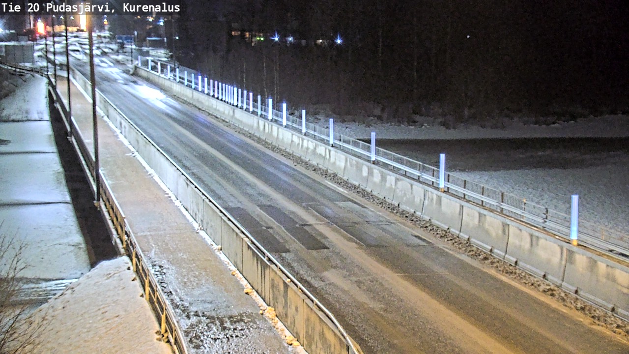 Kelikamerat Kuva Tie 20 Pudasjärvi, Kurenalus, Pudasjärvi, Pohjois-Pohjanmaa