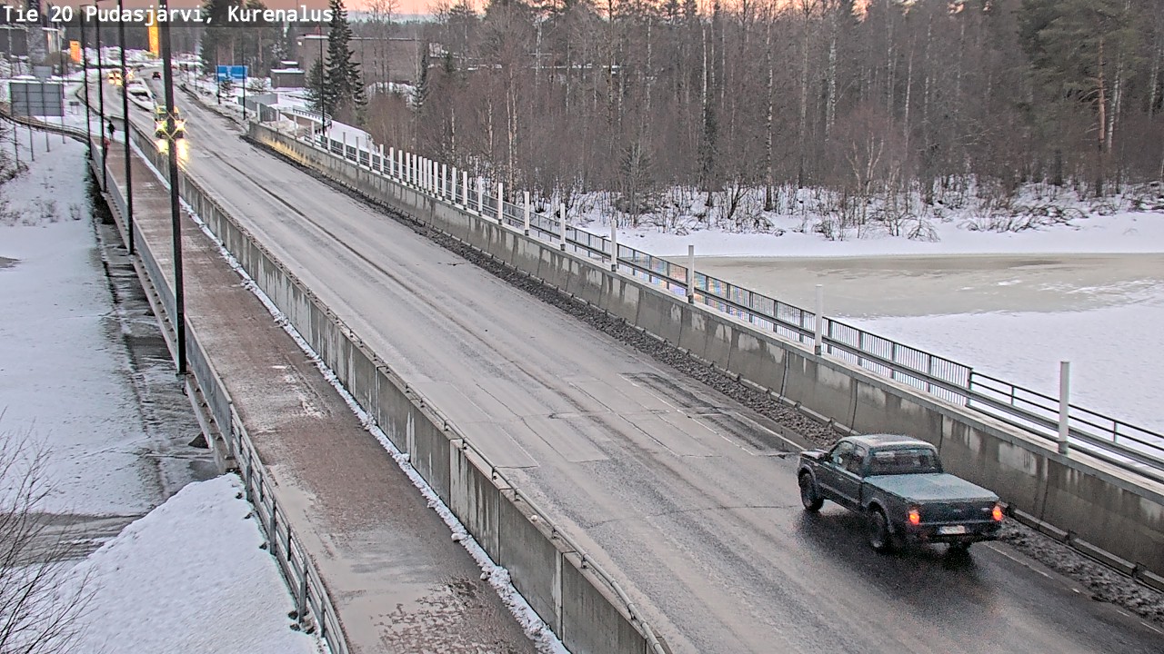 Kelikamerat Kuva Tie 20 Pudasjärvi, Kurenalus, Pudasjärvi, Pohjois-Pohjanmaa