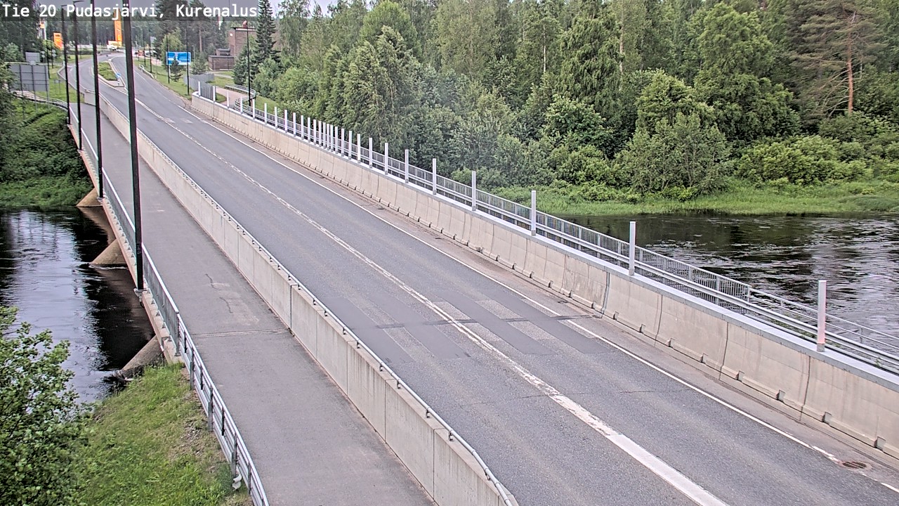Kelikamerat Kuva Tie 20 Pudasjärvi, Kurenalus, Pudasjärvi, Pohjois-Pohjanmaa