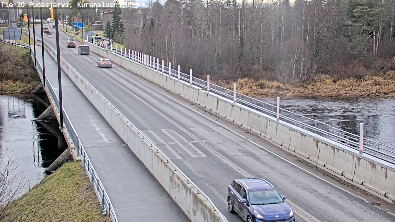 Kelikamerat Kuva Tie 20 Pudasjärvi, Kurenalus, Pudasjärvi, Pohjois-Pohjanmaa