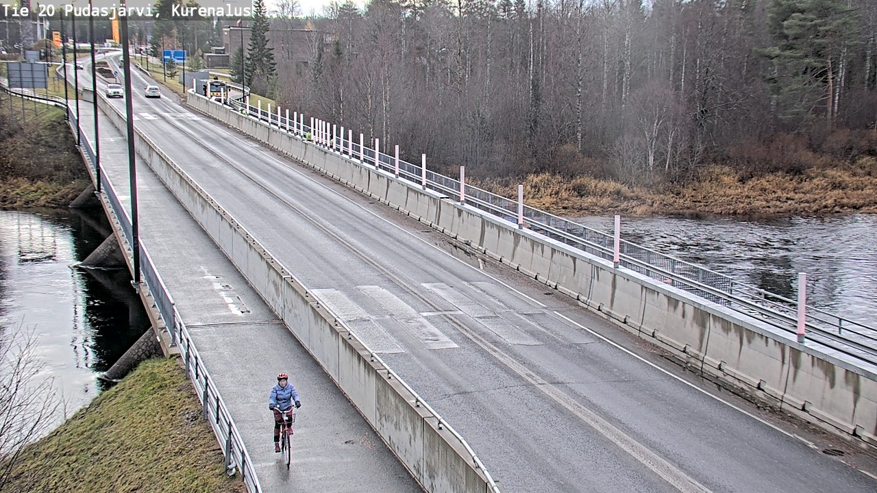 Kelikamerat Kuva Tie 20 Pudasjärvi, Kurenalus, Pudasjärvi, Pohjois-Pohjanmaa