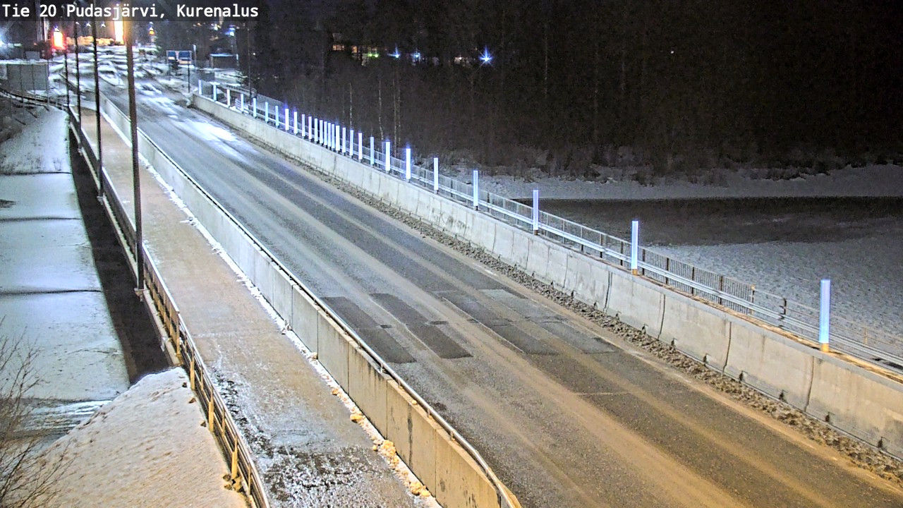 Kelikamerat Kuva Tie 20 Pudasjärvi, Kurenalus, Pudasjärvi, Pohjois-Pohjanmaa