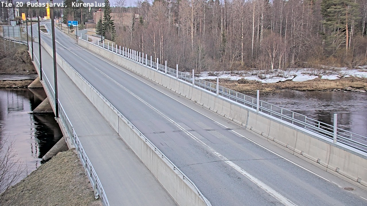 Kelikamerat Kuva Tie 20 Pudasjärvi, Kurenalus, Pudasjärvi, Pohjois-Pohjanmaa