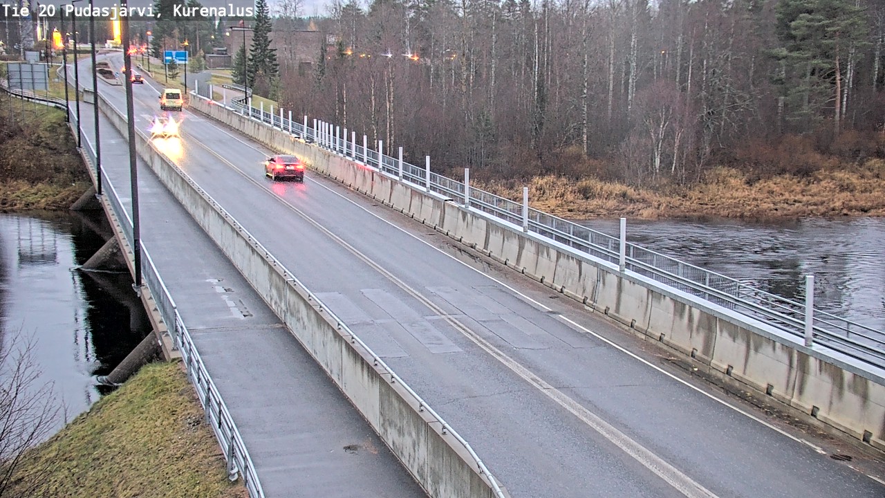 Kelikamerat Kuva Tie 20 Pudasjärvi, Kurenalus, Pudasjärvi, Pohjois-Pohjanmaa