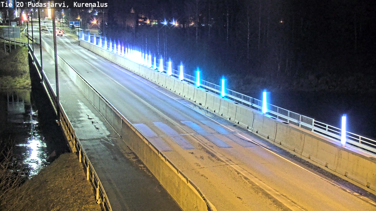 Kelikamerat Kuva Tie 20 Pudasjärvi, Kurenalus, Pudasjärvi, Pohjois-Pohjanmaa