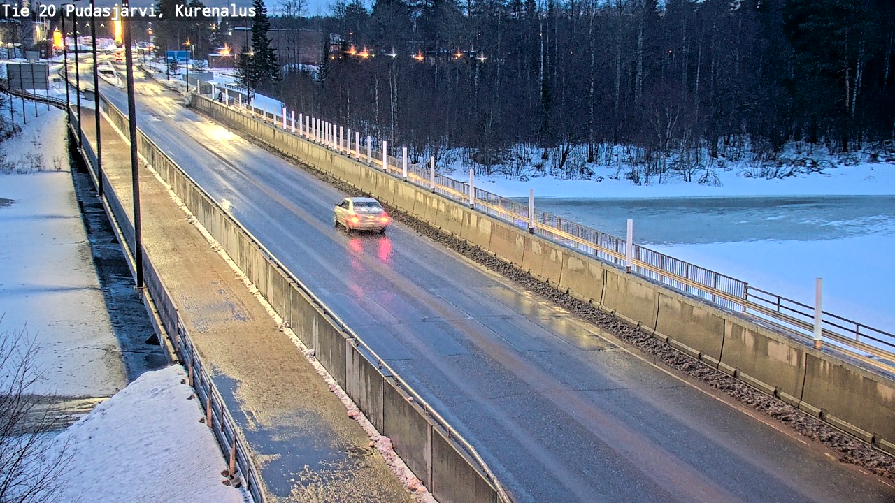 Kelikamerat Kuva Tie 20 Pudasjärvi, Kurenalus, Pudasjärvi, Pohjois-Pohjanmaa