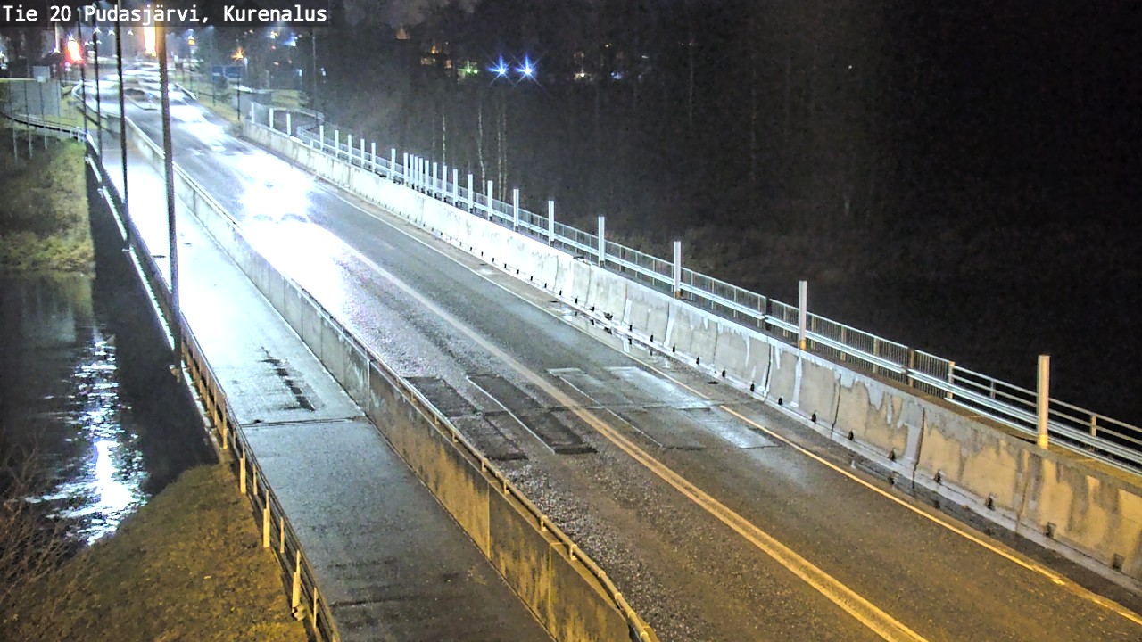 Kelikamerat Kuva Tie 20 Pudasjärvi, Kurenalus, Pudasjärvi, Pohjois-Pohjanmaa