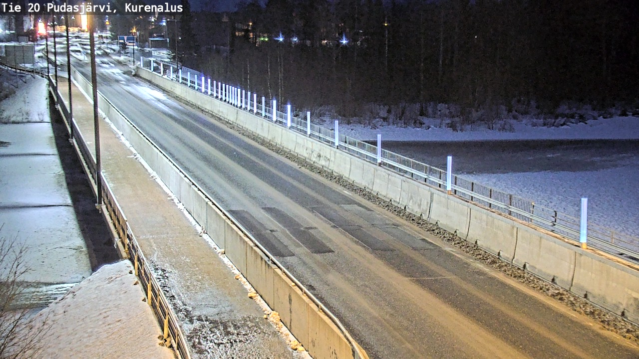 Kelikamerat Kuva Tie 20 Pudasjärvi, Kurenalus, Pudasjärvi, Pohjois-Pohjanmaa