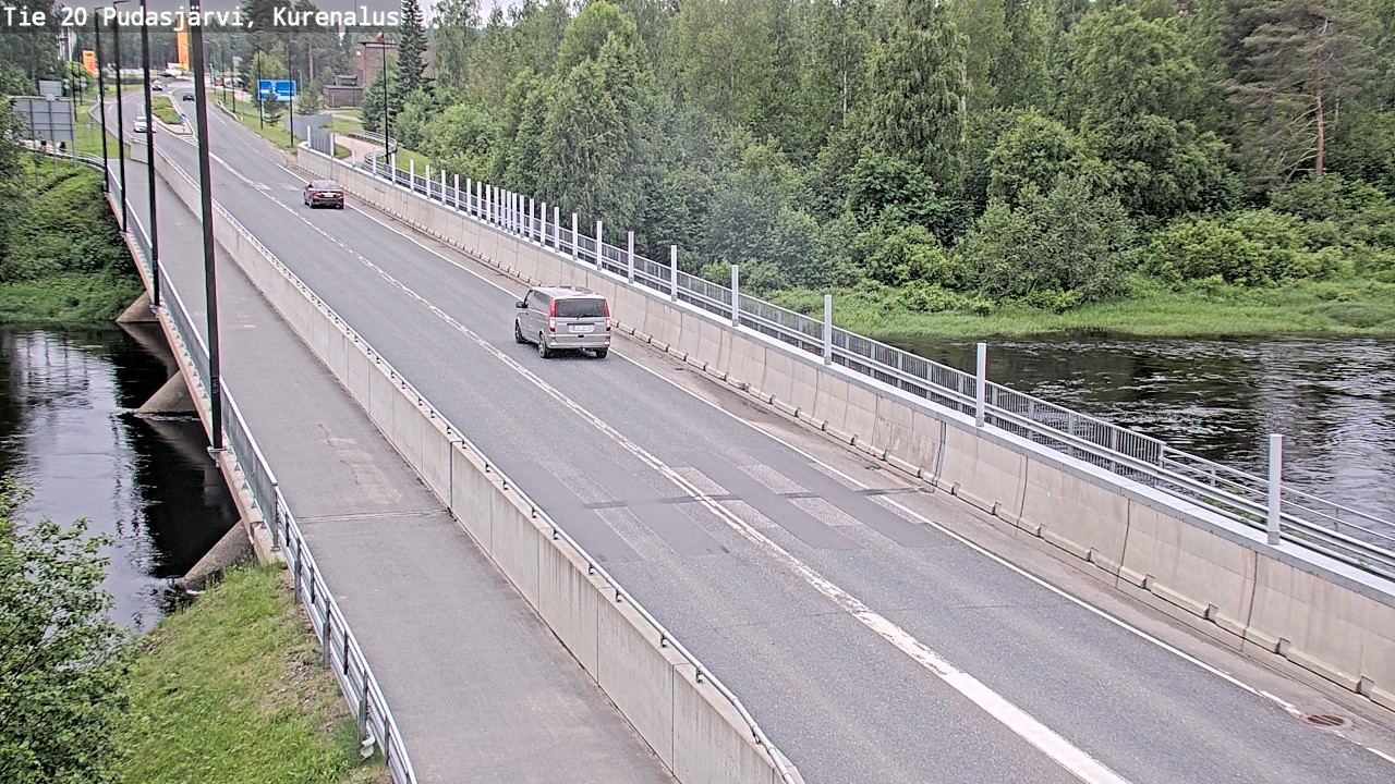 Kelikamerat Kuva Tie 20 Pudasjärvi, Kurenalus, Pudasjärvi, Pohjois-Pohjanmaa