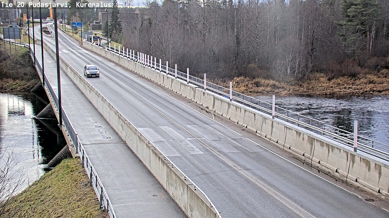 Kelikamerat Kuva Tie 20 Pudasjärvi, Kurenalus, Pudasjärvi, Pohjois-Pohjanmaa