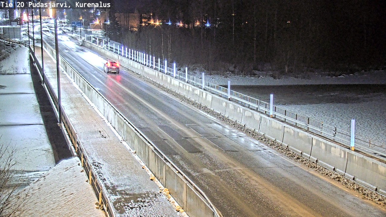 Kelikamerat Kuva Tie 20 Pudasjärvi, Kurenalus, Pudasjärvi, Pohjois-Pohjanmaa