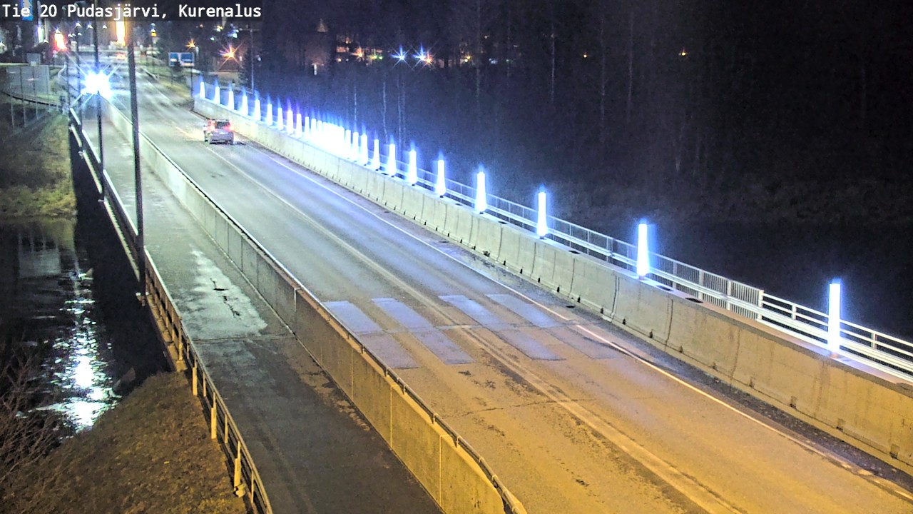 Kelikamerat Kuva Tie 20 Pudasjärvi, Kurenalus, Pudasjärvi, Pohjois-Pohjanmaa