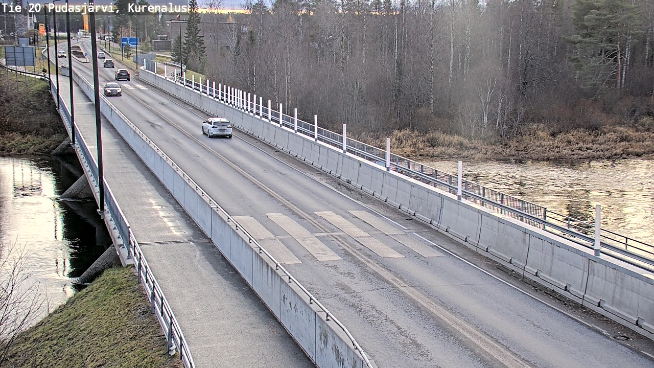 Kelikamerat Kuva Tie 20 Pudasjärvi, Kurenalus, Pudasjärvi, Pohjois-Pohjanmaa