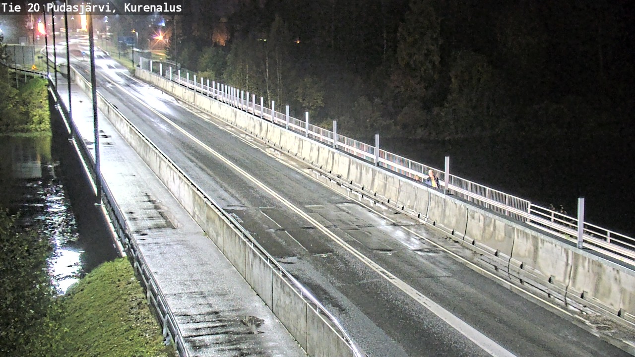 Weather Camera Image Road 20 Pudasjärvi, Kurenalus, Pudasjärvi, Pohjois-Pohjanmaa