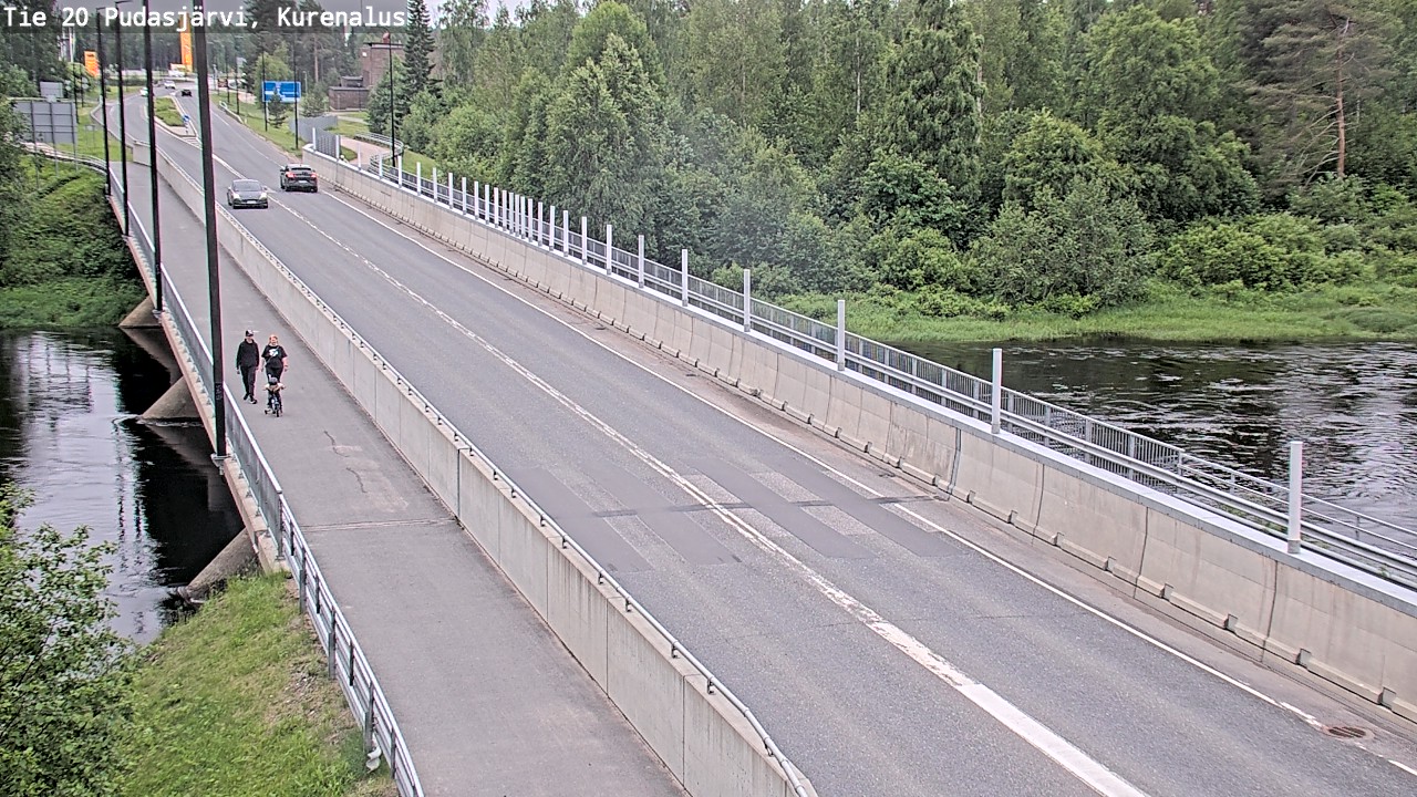 Kelikamerat Kuva Tie 20 Pudasjärvi, Kurenalus, Pudasjärvi, Pohjois-Pohjanmaa