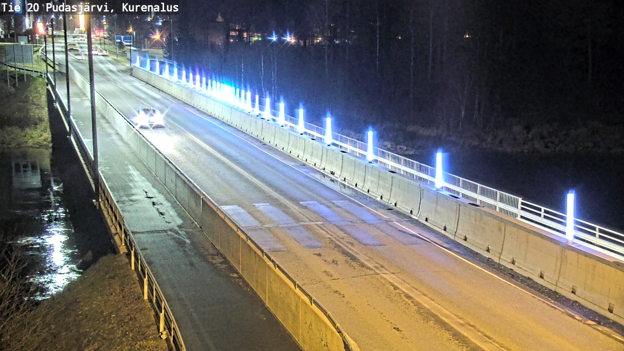 Kelikamerat Kuva Tie 20 Pudasjärvi, Kurenalus, Pudasjärvi, Pohjois-Pohjanmaa