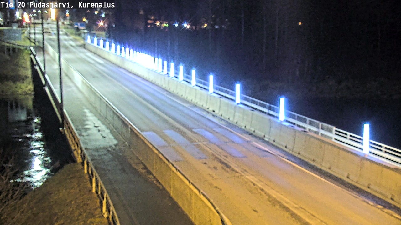 Kelikamerat Kuva Tie 20 Pudasjärvi, Kurenalus, Pudasjärvi, Pohjois-Pohjanmaa