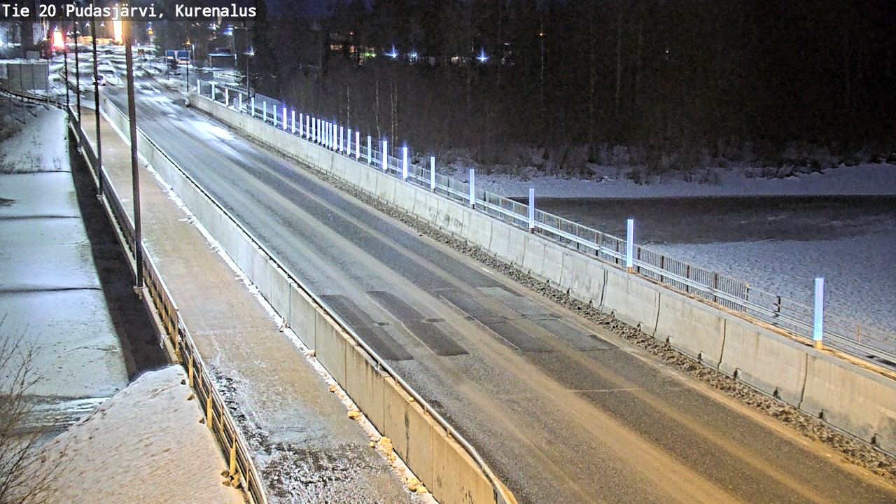 Kelikamerat Kuva Tie 20 Pudasjärvi, Kurenalus, Pudasjärvi, Pohjois-Pohjanmaa