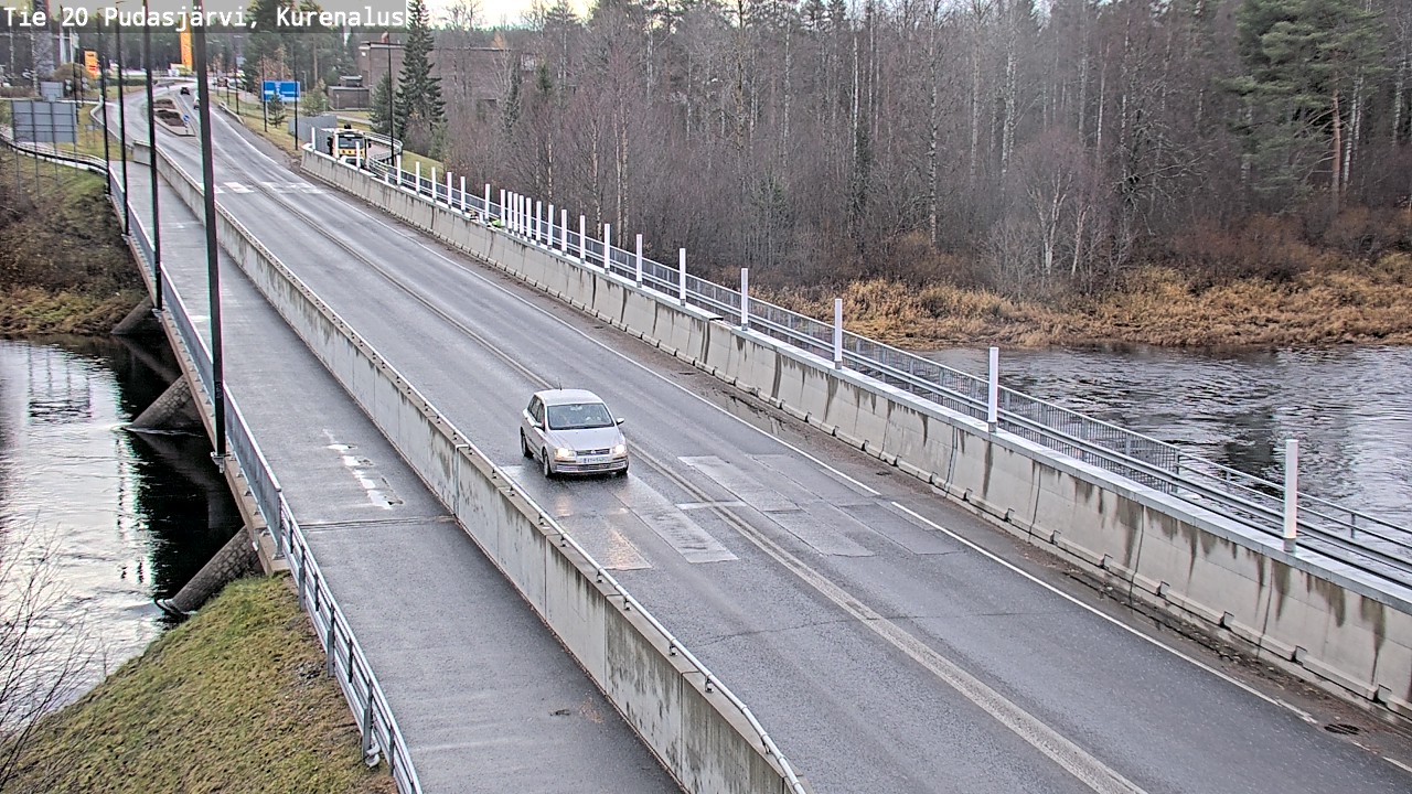 Kelikamerat Kuva Tie 20 Pudasjärvi, Kurenalus, Pudasjärvi, Pohjois-Pohjanmaa