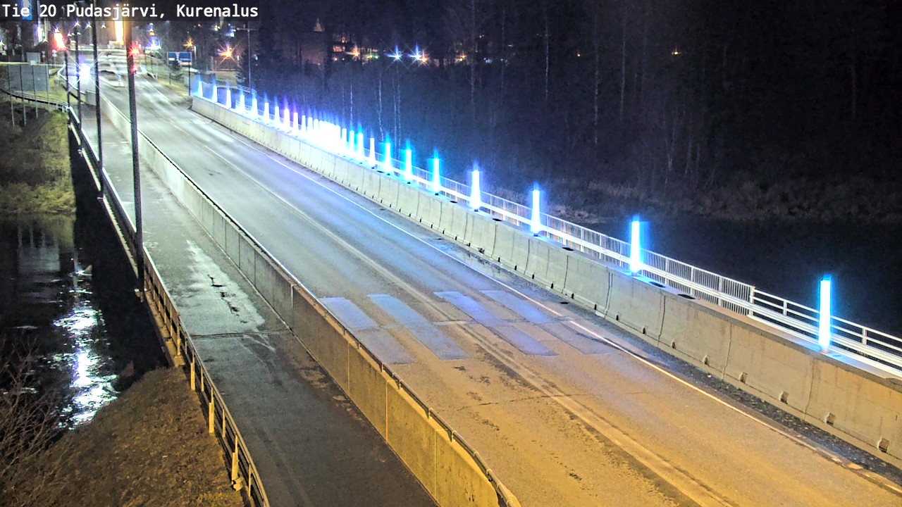 Kelikamerat Kuva Tie 20 Pudasjärvi, Kurenalus, Pudasjärvi, Pohjois-Pohjanmaa