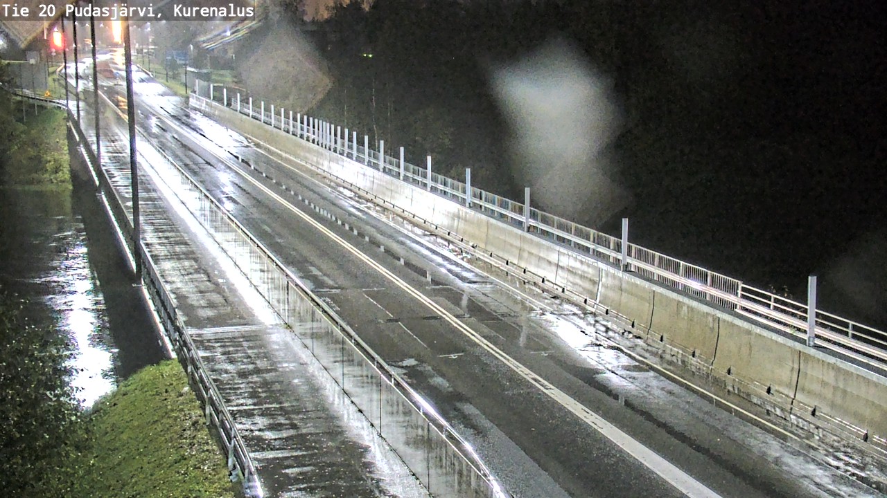 Weather Camera Image Road 20 Pudasjärvi, Kurenalus, Pudasjärvi, Pohjois-Pohjanmaa