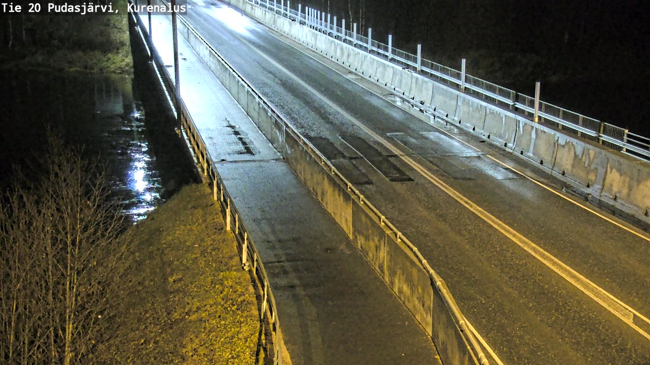 Kelikamerat Kuva Tie 20 Pudasjärvi, Kurenalus, Pudasjärvi, Pohjois-Pohjanmaa